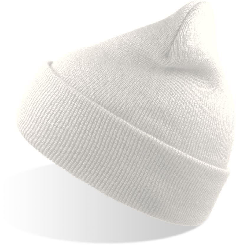 Pletená čepice - white