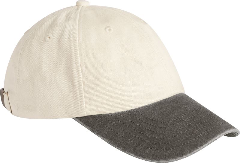 Levně 6 panel nízký profil v kontrastní barvě - natural/vintage brown