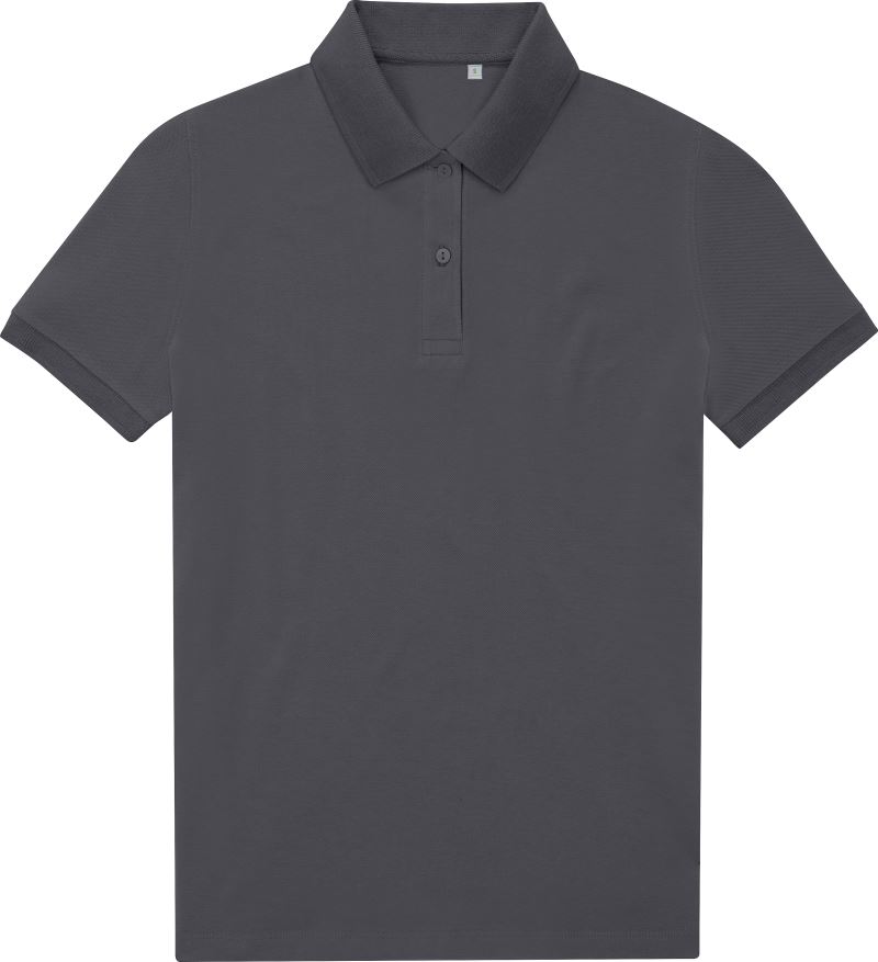 Dámské piqué polo - dark grey
