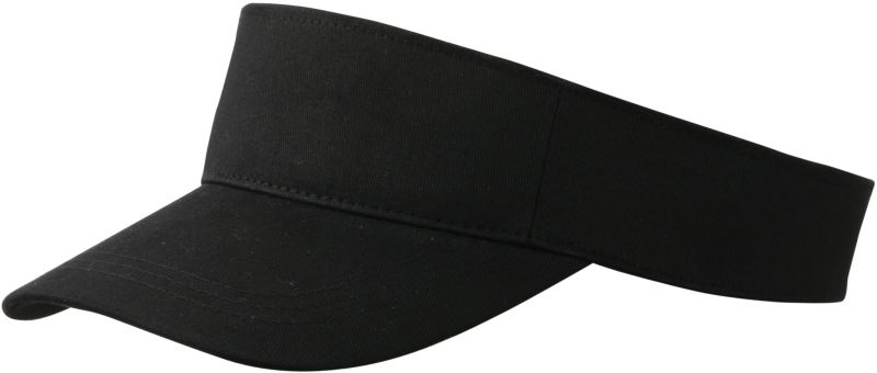 Levně Módní sluneční kšilt - black