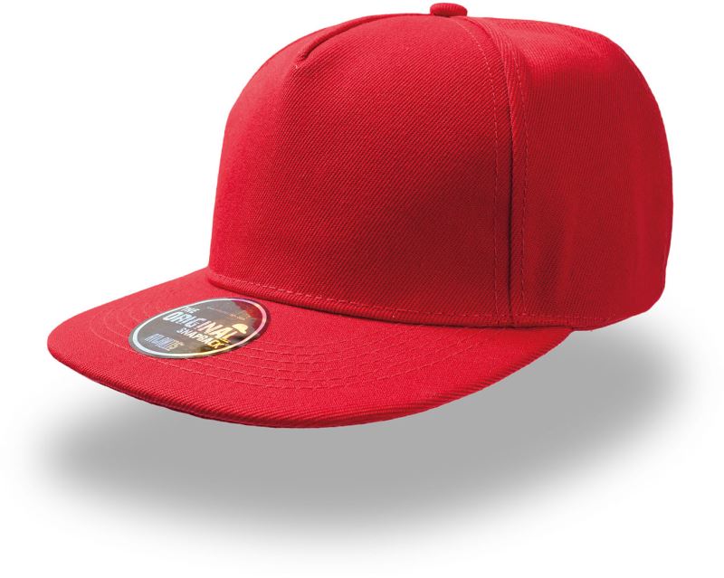 Levně 5 panelová kšiltovka "Snap Five" - red