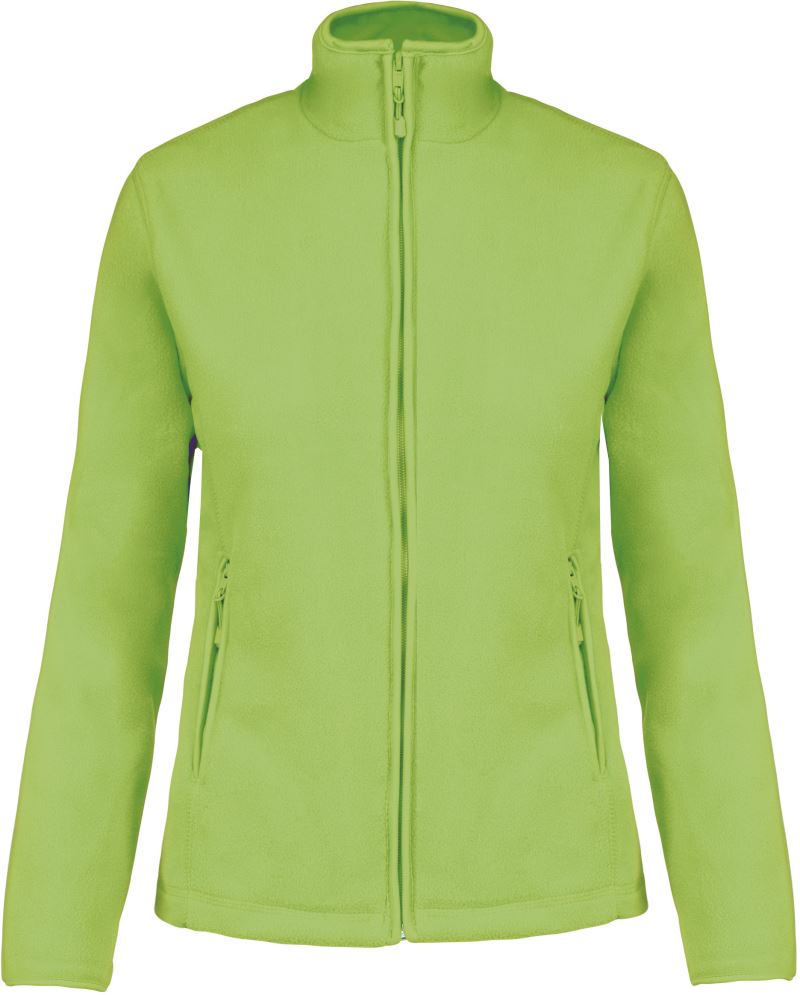 Levně Dámská mikrofleecová bunda "Maureen" - lime