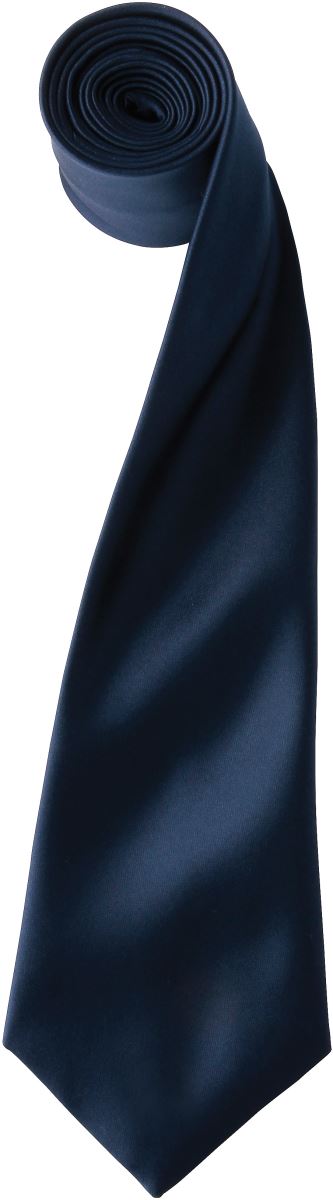 Levně Saténová kravata "Colours" - navy