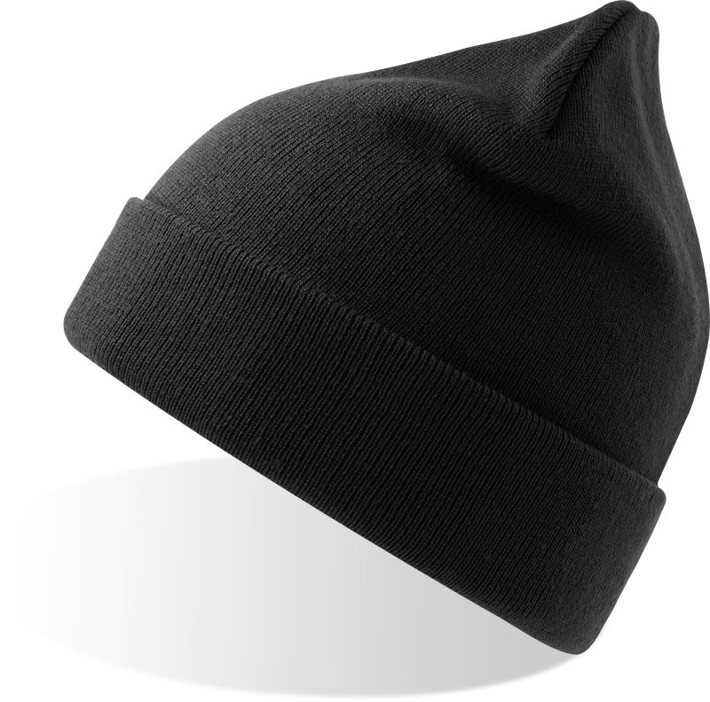 Pletená čepice - black