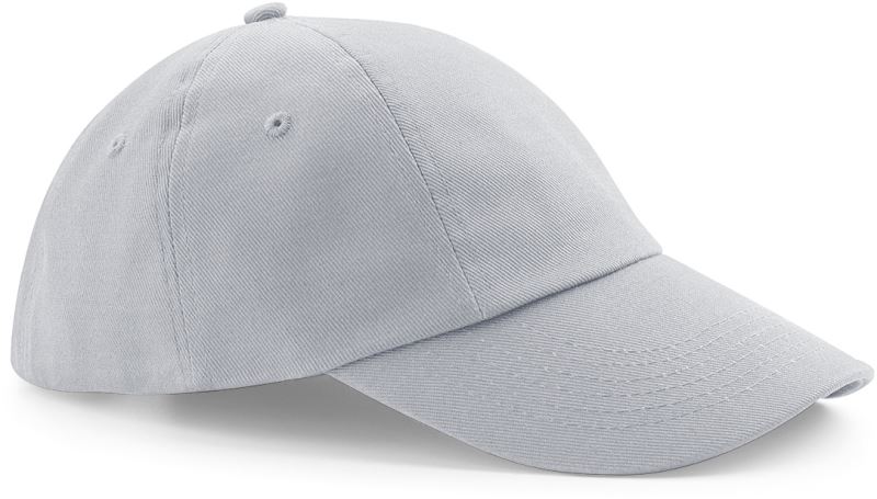 Levně 6 panelová nízkoprofilová kšiltovka - light grey