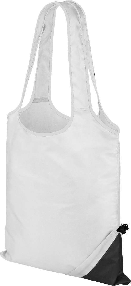 Kompaktní nákupní taška - white/black