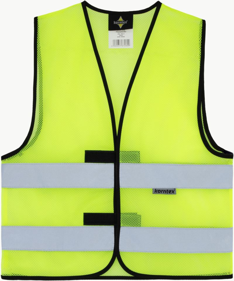 Levně Letní bezpečnostní síťovaná vesta - yellow