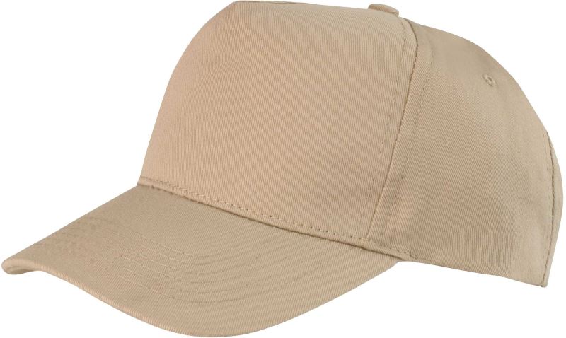 Levně 5 panelová kšiltovka - khaki