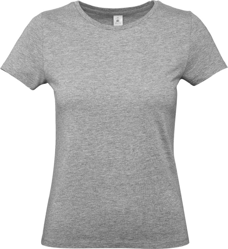 Levně Dámské tričko z těžké bavlny - sport grey