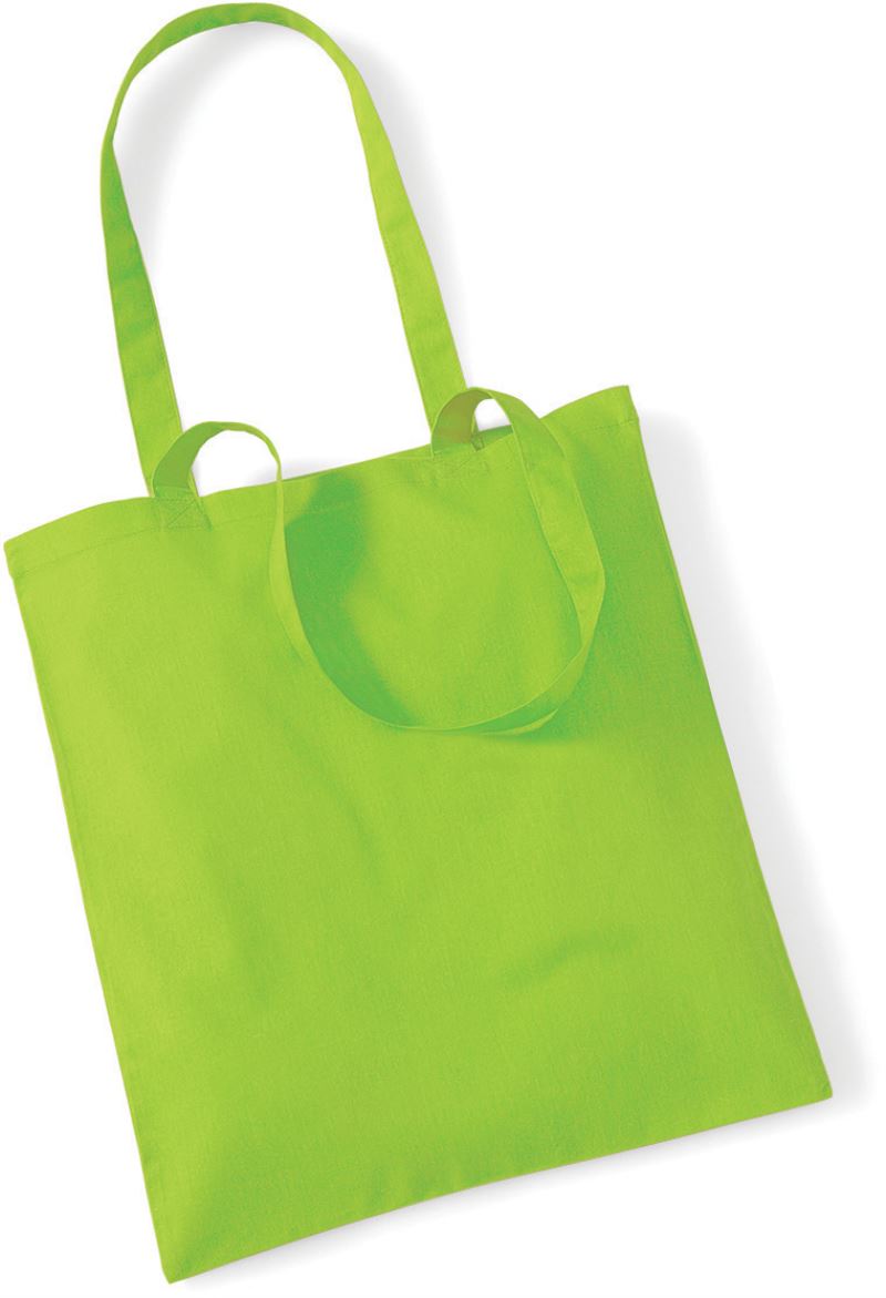 Levně Bavlněná taška "Bag for Life" - lime green