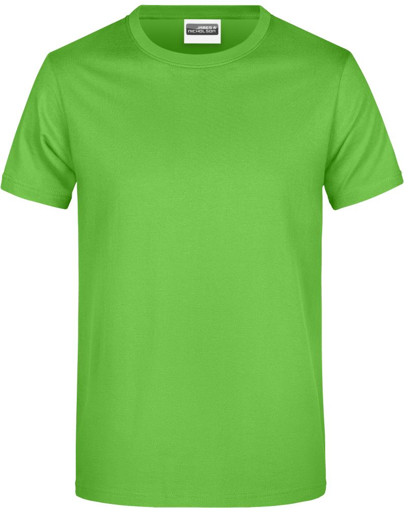 Levně Pánské tričko z těžké bavlny - lime green