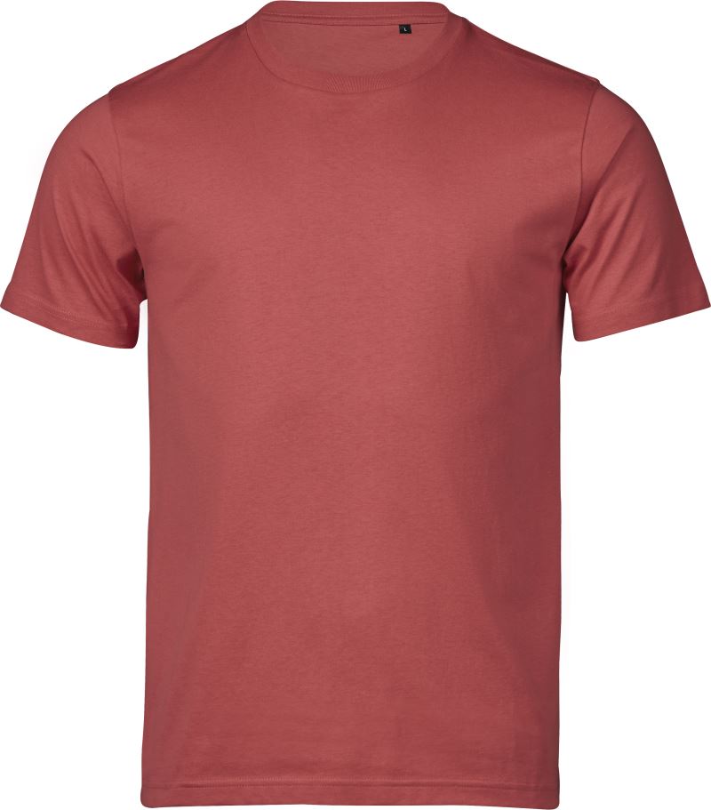 Levně Tričko z těžké bavlny "Urban Luxury" - cranberry