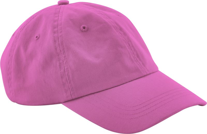 Levně 6 panelová nízkoprofilová kšiltovka - true pink