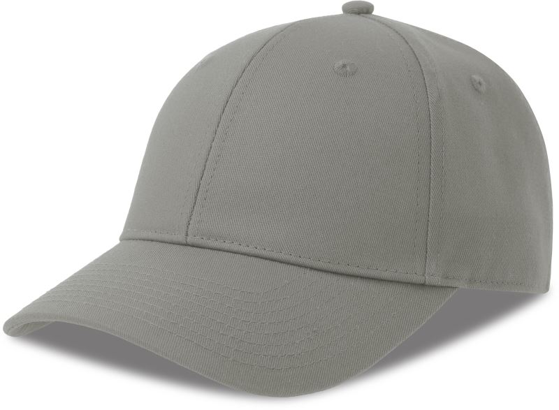 Levně 6 panelová kšiltovka - light grey