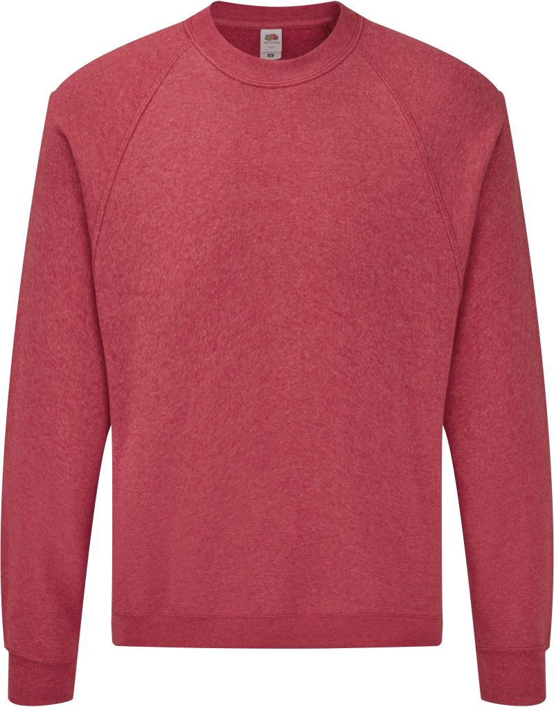 Levně Raglánová mikina - vintage heather red