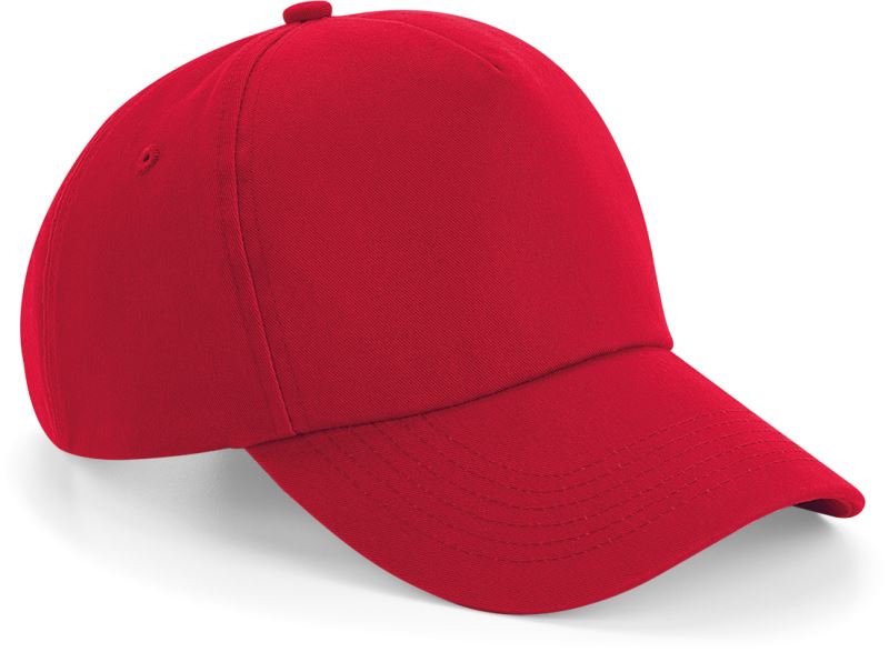 Levně 5 panelová kšiltovka "Authentic" - classic red