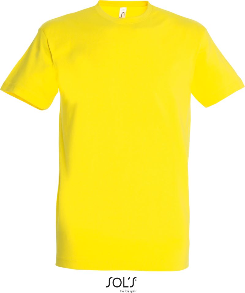 Levně Tričko z těžké bavlny - lemon