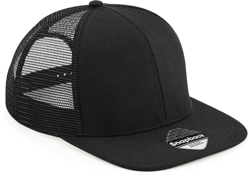 Levně 6 panelová kšiltovka "Original Trucker" - black/black