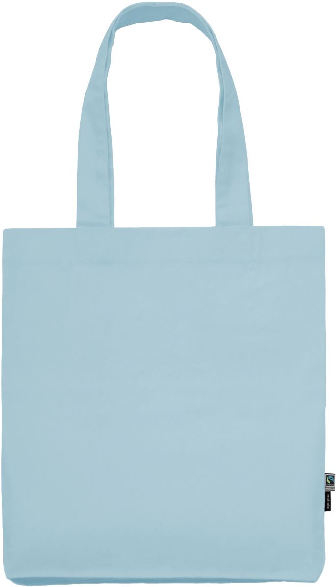 Taška z bio bavlny - light blue