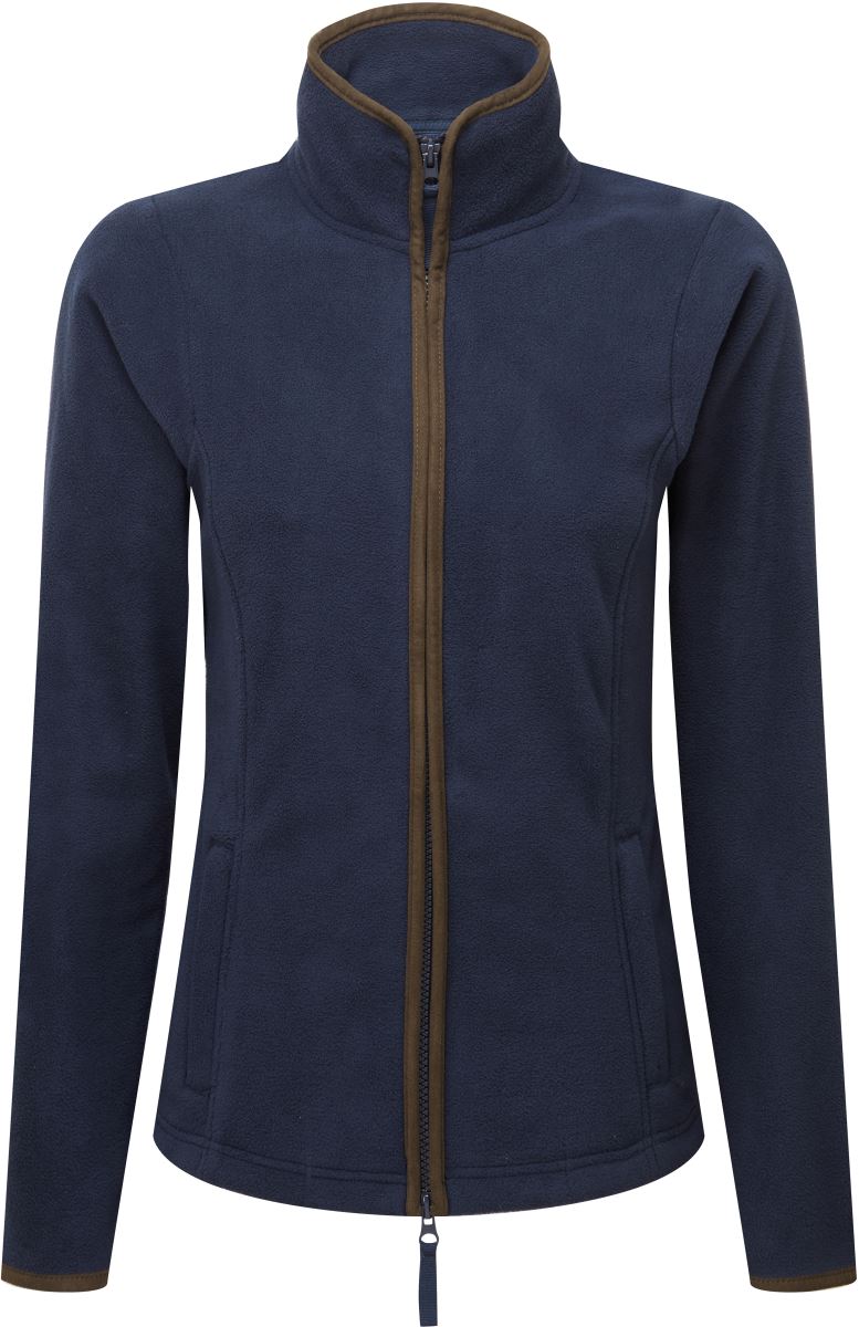 Levně Dámská fleecová bunda „Artisan“ - navy/brown