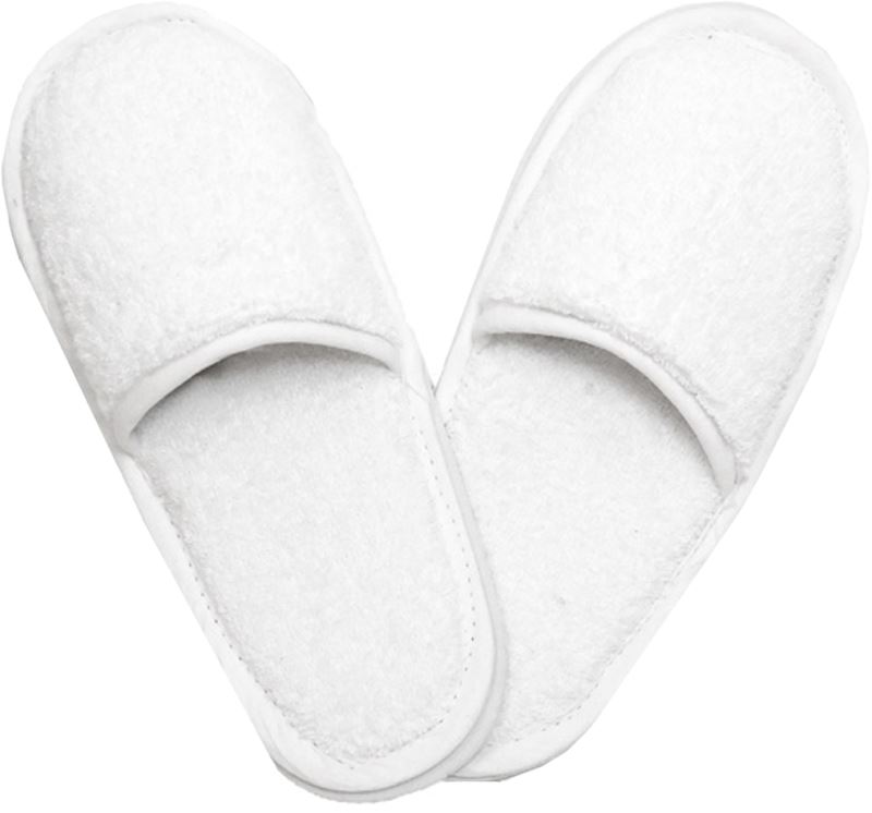 Froté pantofle - white/white