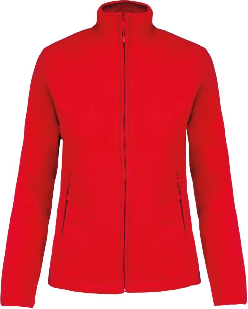 Levně Dámská mikrofleecová bunda "Maureen" - red
