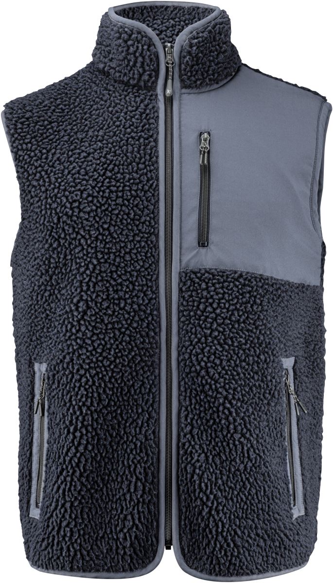 Levně Pánská fleecová vesta Sherpa "Two-Tone" - navy