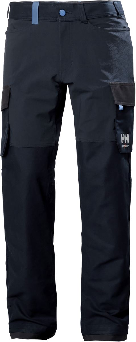 Levně Pracovní cargo kalhoty "Oxford" - dlouhé - navy/ebony