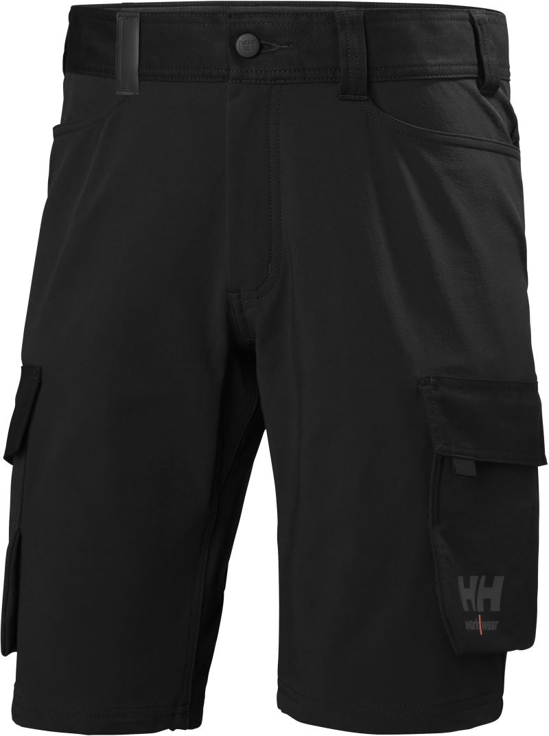 Levně Pracovní cargo šortky "Oxford" - black