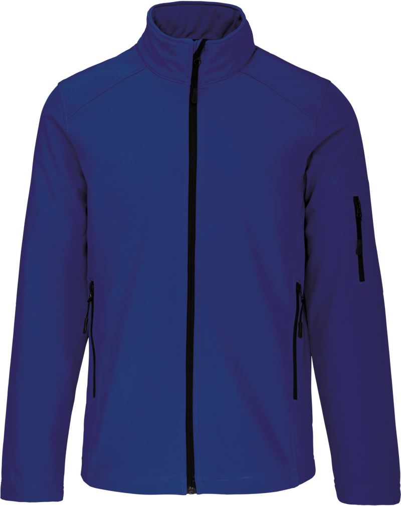 Levně Pánská 3-vrstvá softshellová bunda - dark royal blue