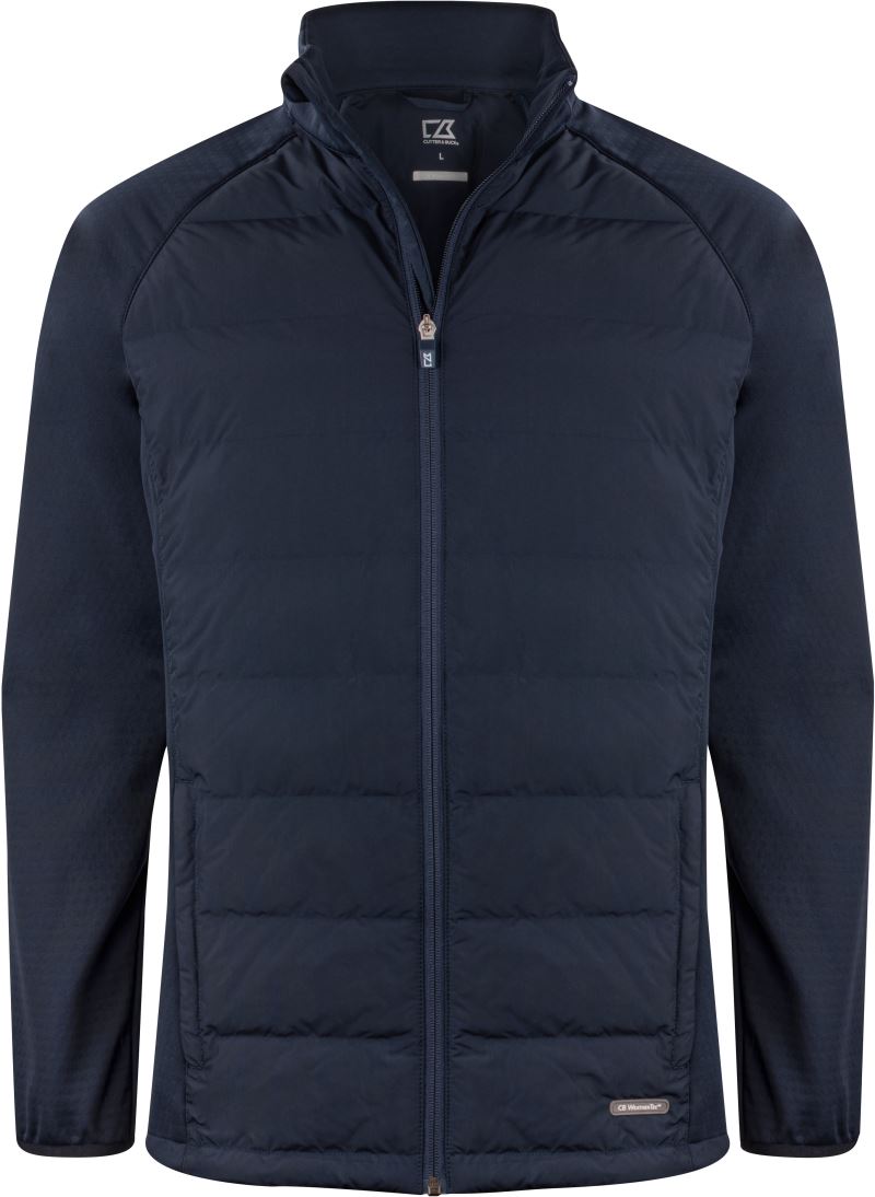 Levně Pánská hybridní bunda - dark navy