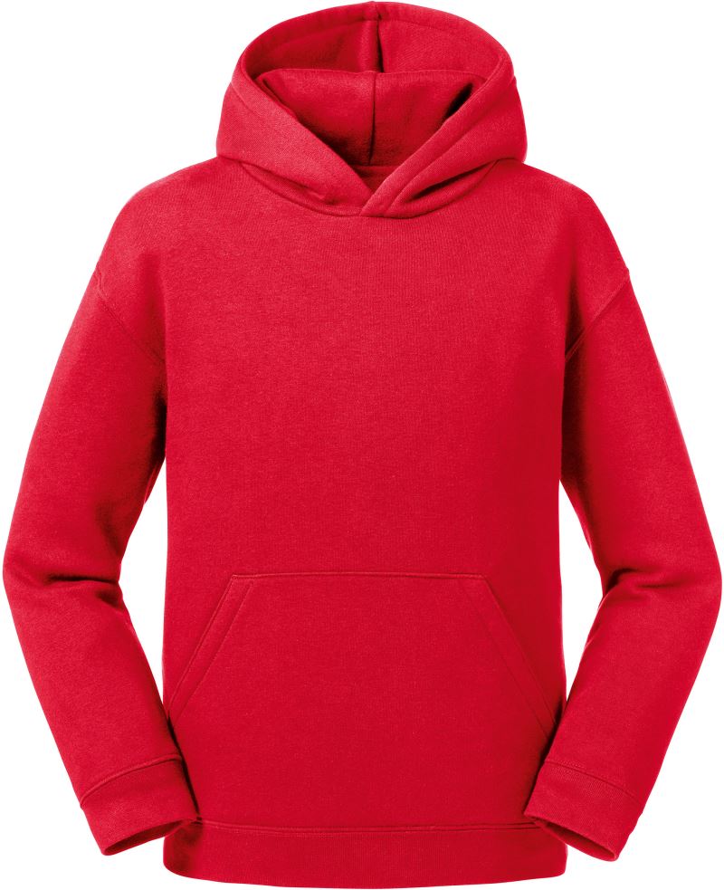 Dětská mikina s kapucí "Authentic" - classic red