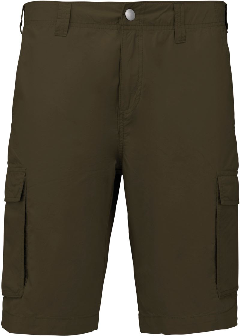 Levně Pánské bermudy - light khaki