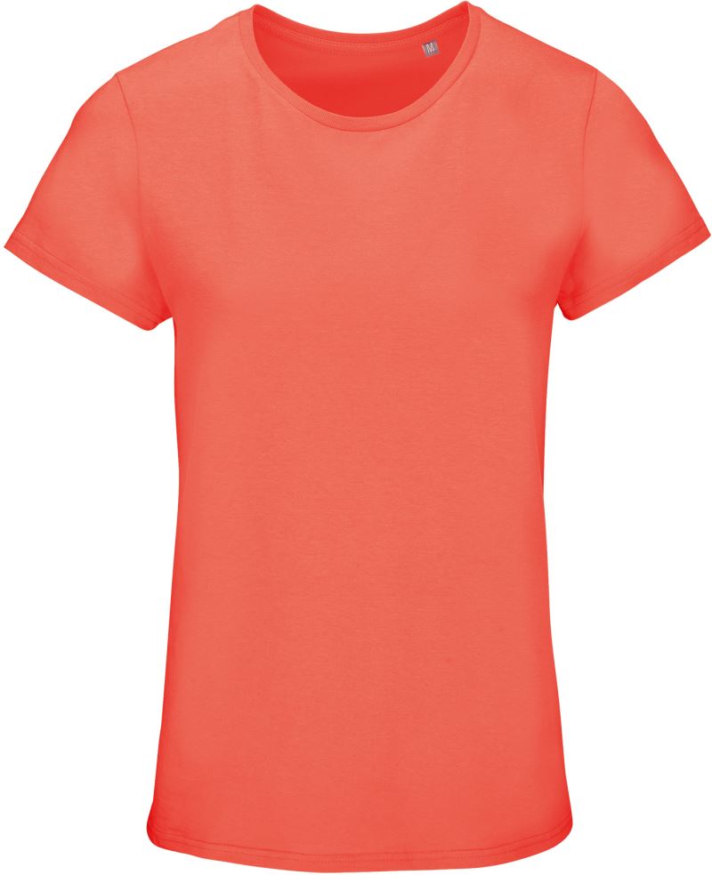 Levně Dámské tričko z bio bavlny - pop orange