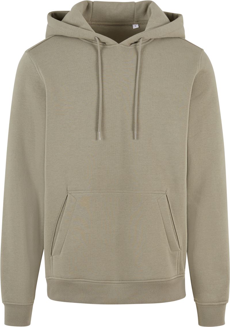 Levně Unisex mikina s kapucí - pale olive