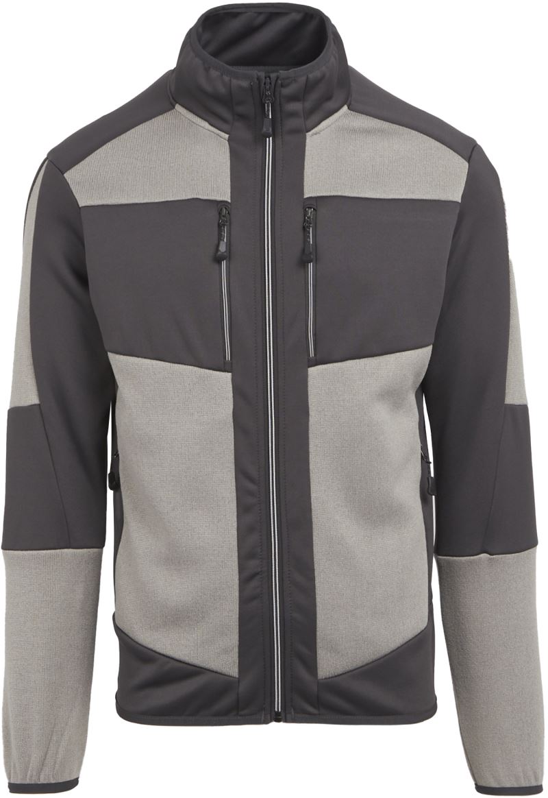 Levně Strečová bunda "E-volve" - mineral grey/ash