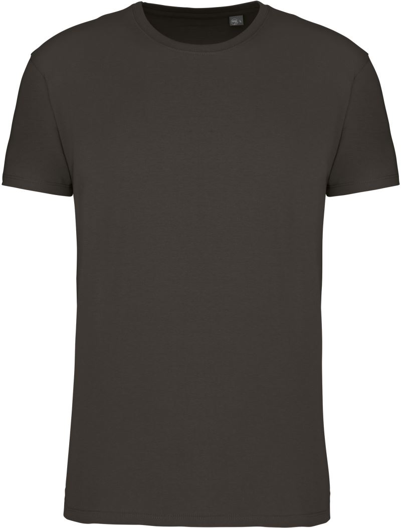 Levně Tričko z těžké bio bavlny - dark grey