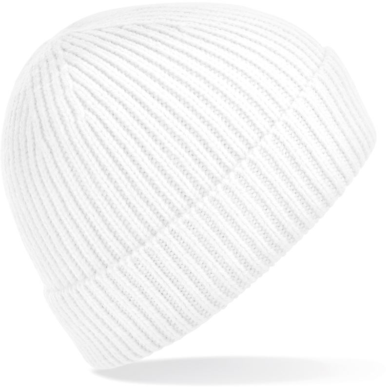 Pletená čepice - white