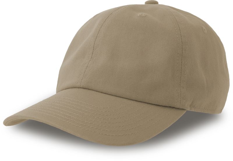 6 panelová baseballová kšiltovka - stone