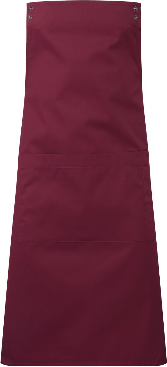 Zástěra s laclem "Swap and Pop" - burgundy