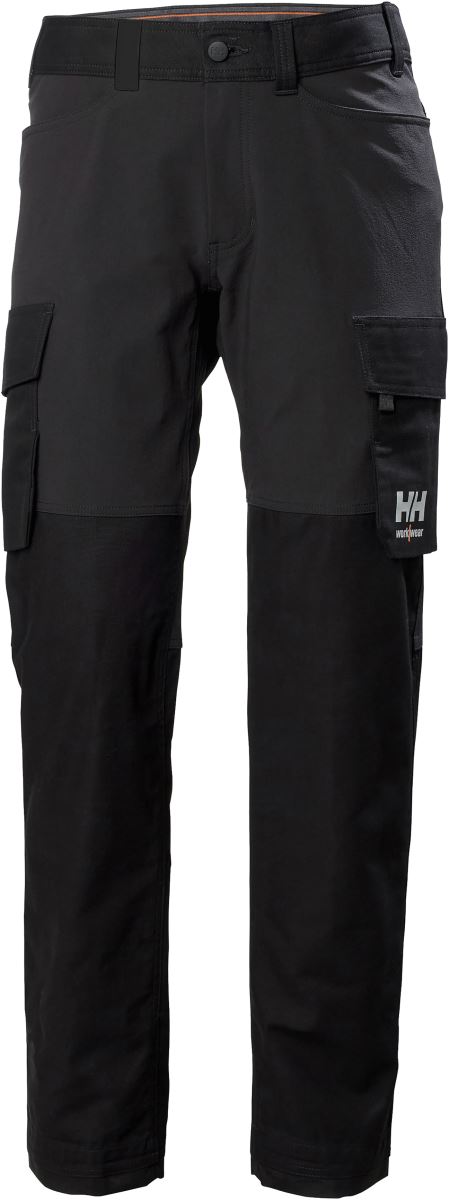 Levně Pracovní cargo kalhoty "Oxford" - dlouhé - black