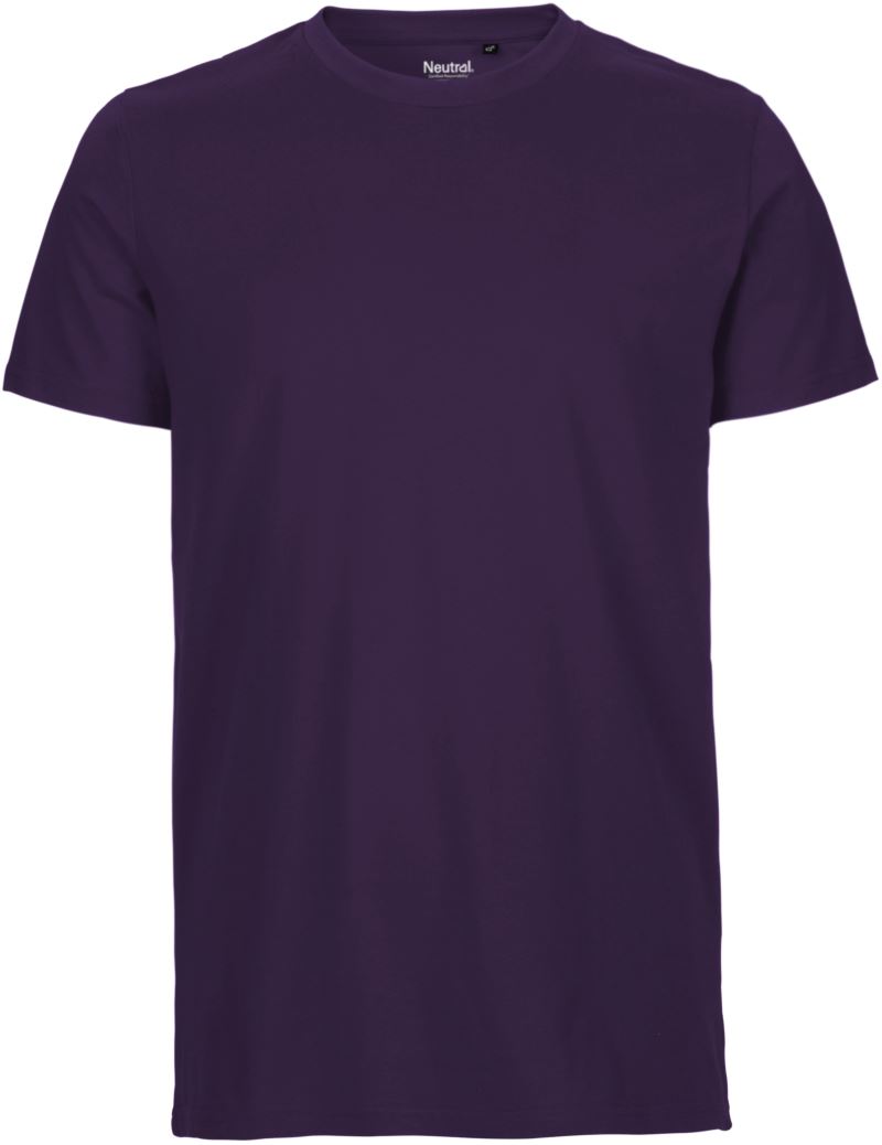 Levně Pánské tričko z bio bavlny - purple