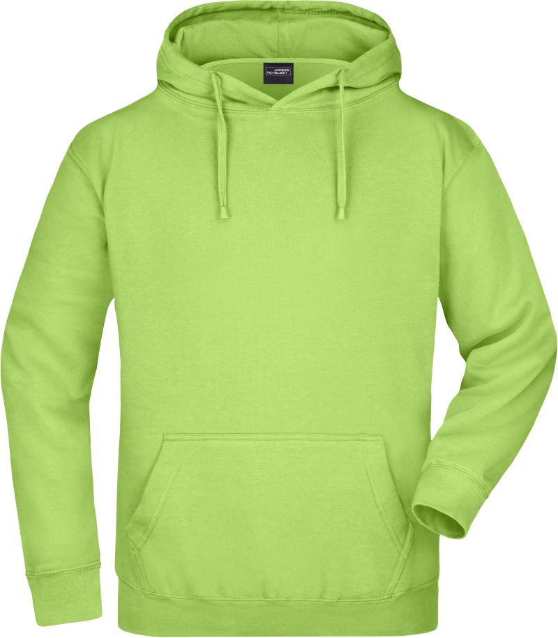 Levně Mikina s kapucí - lime green