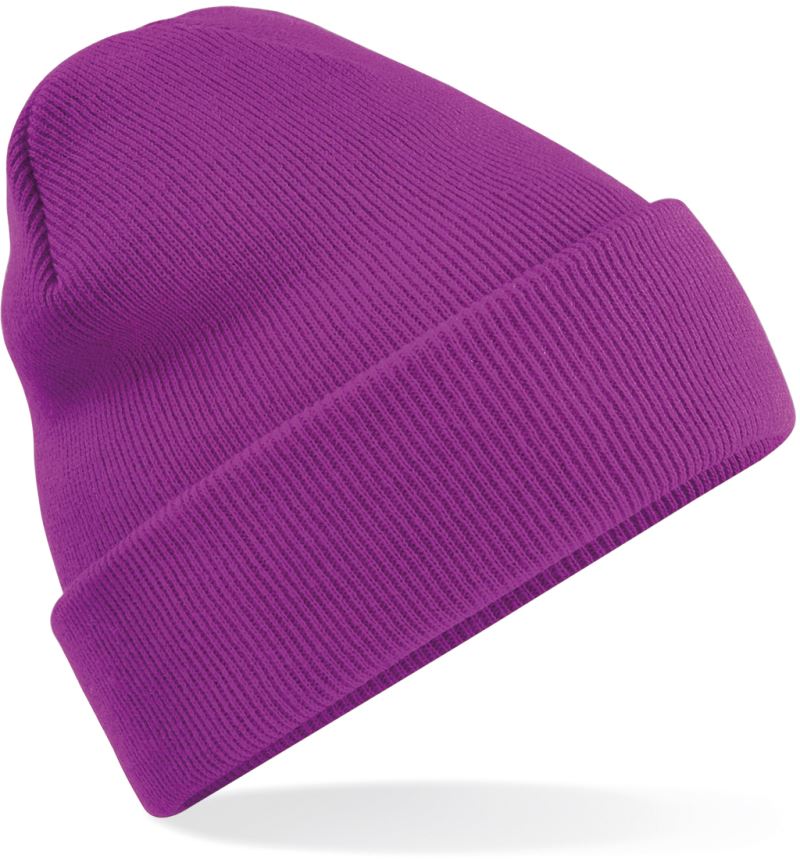 Levně Pletená čepice "Original" - magenta