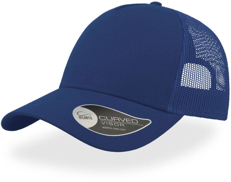 Levně 5 panelová Trucker kšiltovka "Rapper" - royal/royal