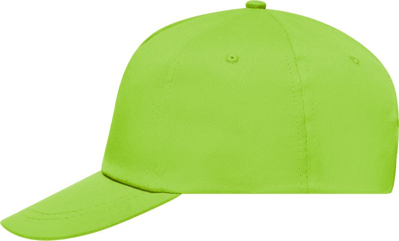 Levně 5 panelová promo kšiltovka vyztužená - lime green