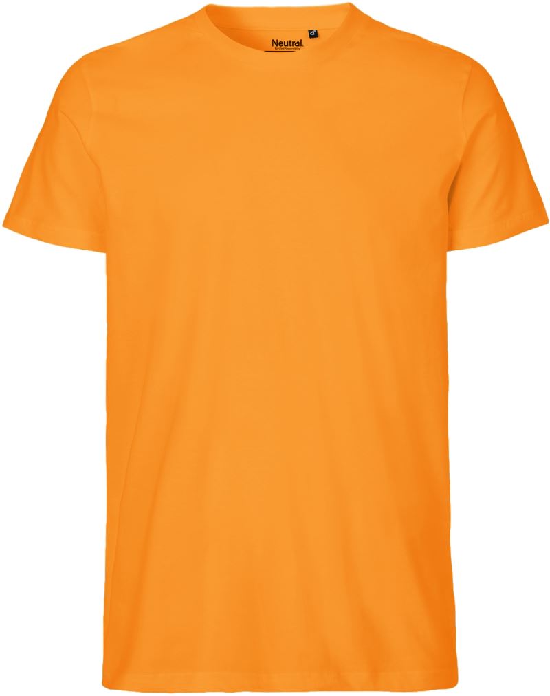Levně Pánské tričko z bio bavlny - okay orange