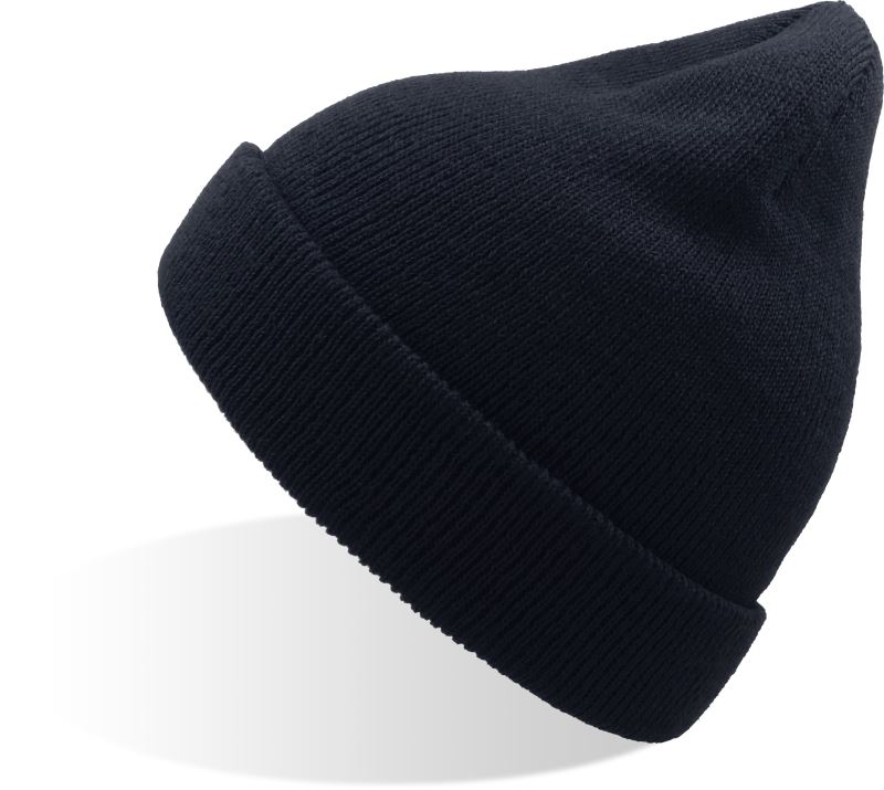 Dětská pletená čepice - navy