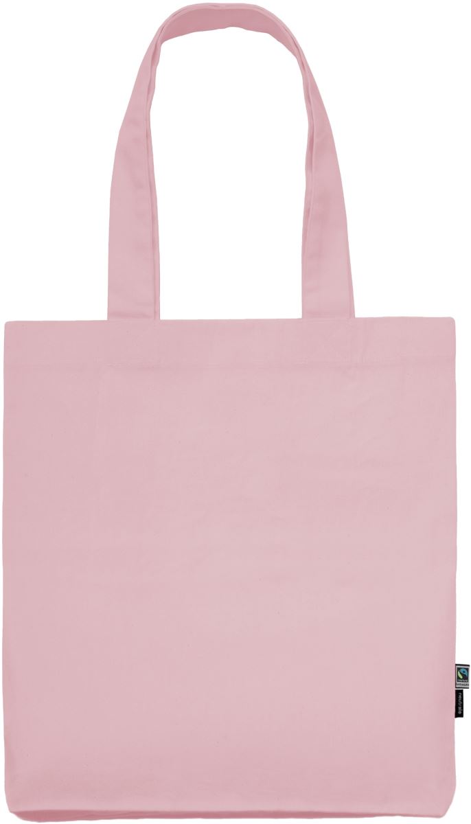 Taška z bio bavlny - light pink