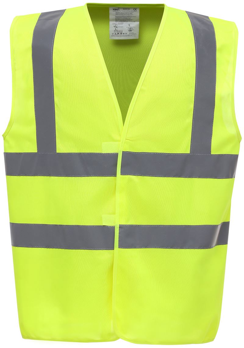 Hi-Vis bezpečnostní vesta - hi vis yellow